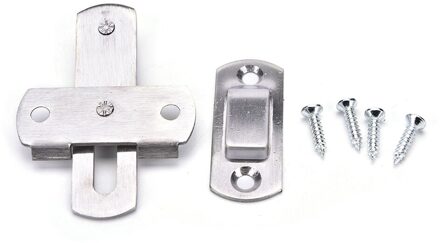 1Set Guard Dagschoot En 4 Schroeven Schuifdeur Slot Handvat Rvs Deurslot Thuis Veiligheid Keten Deur accessoires B