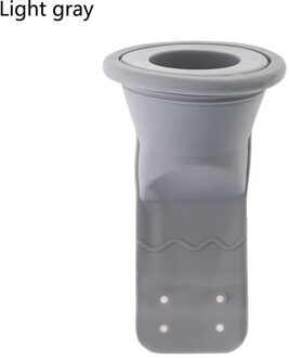 1Set Keuken Deodorant Siliconen Kern Badkamer Riool Afdichting Lek Terugslagklep Wc Anti-geur Pest Afvoerputje Seal buizen 1stk licht grijs