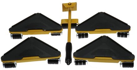 1Set Meubels Transport Roller Mover Tool Vervoer Lifter Zware Voeders Moving 4 Wielen Moeite Besparen