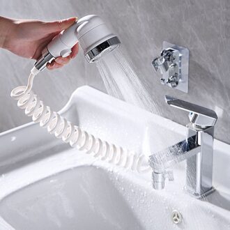 1Set Mini Douchekop Wassen Haar Wassen Douche Opslag Bespaar Ruimte Maken Kamer Meer Netjes stijl 3