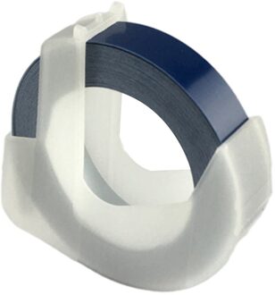 1Set Mini Handleiding Printer Mini Diy Hand Voor 3D Embossing Handleiding Tape Handmatig Schrijfmachine Belettering Embossing Label Machine blauw Label