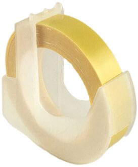 1Set Mini Handleiding Printer Mini Diy Hand Voor 3D Embossing Handleiding Tape Handmatig Schrijfmachine Belettering Embossing Label Machine geel Label