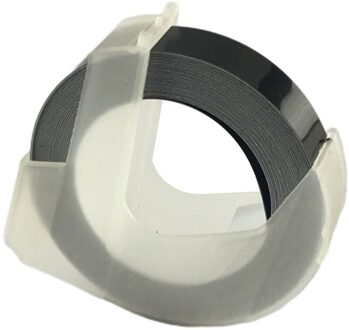 1Set Mini Handleiding Printer Mini Diy Hand Voor 3D Embossing Handleiding Tape Handmatig Schrijfmachine Belettering Embossing Label Machine zwart Label