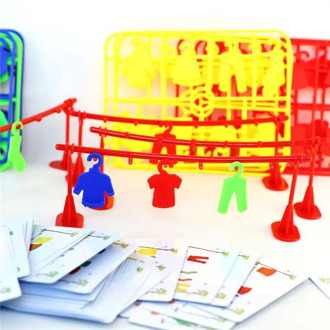 1Set Multiplayer Clothes Contest Play Early Education Toys Thinking Training Teaching Interactive Party Board Game