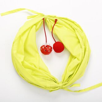 1Set Opvouwbare Cat Tunnel Monochromatische Opvouwbare Polyester Kat Kanaal Tunnel Creatieve Kleine Speelgoed Kat Tunnel 01