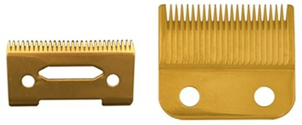 1Set Professionele Wankelen-Tand 2 Gat Tondeuse Trimmer Keramische Metal Blade Voor Wahl 8504 Serie Tondeuse kit 3TT802840-GD