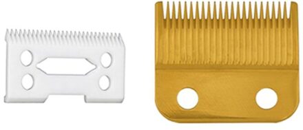 1Set Professionele Wankelen-Tand 2 Gat Tondeuse Trimmer Keramische Metal Blade Voor Wahl 8504 Serie Tondeuse kit 3TT802840-GDW