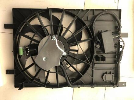 1set Radiator koelventilator assy. Voor Chinese SAIC ROEWE 550 MG6 1.8T 1.8L motor autocar motor onderdelen 10030493