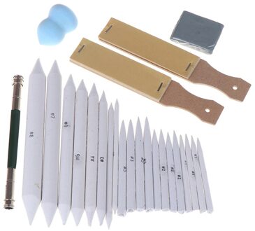 1Set Schets Potlood Art Schilderen Schuurpapier Blok Voor Potlood Slijpen Pointer Tekening Tool School Sets
