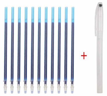 1Set Stof Markers Potlood Vervagen Out Voor Tekening Lijnen Verdwijnen Marker Pennen Pp Multifunctionele Diy Craft Naaien Accessoires blauw