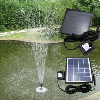 1Set Tuin Planten Zon Planten Watering Outdoor Solar Power Fontein Pool Waterpomp Worldwie Eu Plug