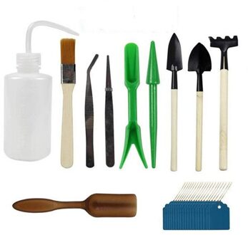 1Set Tuin Planter Kit Diy Succulent Planten Tool Set Transplantatie Zaailing Tool Bonsai Meststof Nursery Boren Apparaat