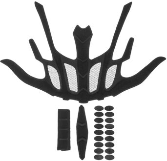 1Set Universal Bat Shape Helm Innerlijke Pad Bescherming Spons Pad Outdoor Motor Fiets Vervanging Pad Set Met Insect Netto