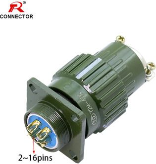 1set Y2M Military Aviation Connector, Green Color XLR Connector, 2-16 Pins available, Power Connecting/Signal Transmission