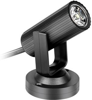 1W Ac 85-265V Led Beam Light Spotlight Lamp Effect Podium Verlichting Voor Ktv Dj Bar Muziek disco Led Beam Light Spotlight Lamp Licht warm Geel
