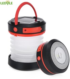 1W Led Solar Lantaarn Camping Licht Oplaadbare Outdoor Lantaarn Led Usb Zaklamp Draagbare Power Bank Tent Light Emergency Lamp