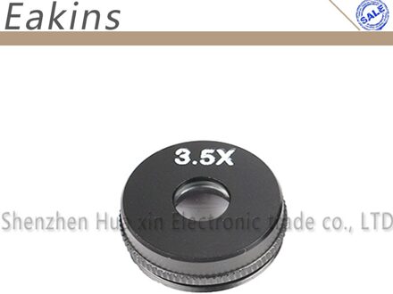 1X 3.5X 5X Ccd Cmos Coaxiale Licht Optics Microscoop Camera Extra Objectief