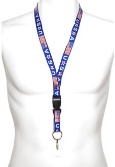 1x Amerika lanyards van nylon