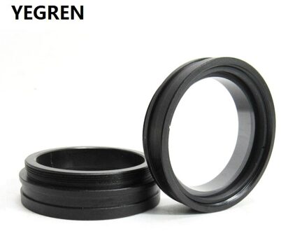 1X Auxiliary Doelstelling Optische Lens voor Verrekijker of Trinoculaire Stereo Microscopen Bescherming Barlow Lens Schroefdraad 48 mm