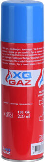 1x Busje aansteker gas / butaan gasfles 250 ml