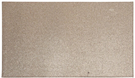 1x Diner/kerstdiner placemats bruin/goud met glitter 44 x 29 cm - Placemats