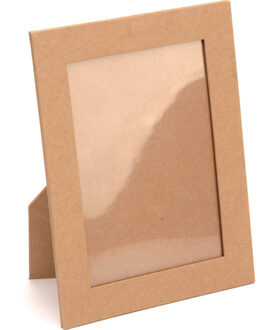 1x Kartonnen fotolijsten/fotolijstjes 23 x 33 cm DIY hobby/knutselmateriaal