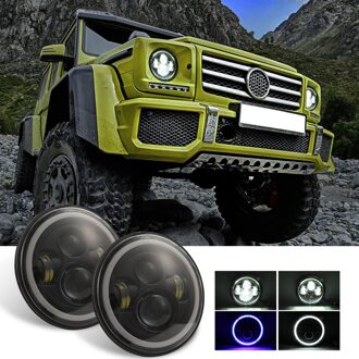 1x Led Drl Rijden Lichten 6000K/8000K Voor Jeep S Voor Wrangler 97-16 Jk Tj rijden Lamp Mistlampen Universele Led Mistlampen