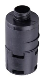 1x Luchtinlaatfilter 5.3X10.6Cm Accessoire Heater Onderdelen Onderdelen Plastic Vervanging 25Mm Auto Zwart