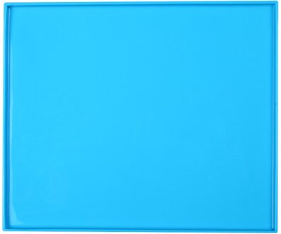 1x Non-stick Bakken Mat Cake Pad Roll Pad Bakvormen Bakken Tools Siliconen Oven Mat Zwitserse Roll Pad Mat bakken Keuken Accessoires lucht blauw
