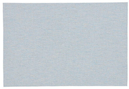 1x Placemats/onderleggers pastel blauw 30 x 45 cm