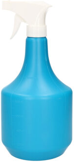 1x Plantenspuiten/waterspuiten 1 liter turqouise blauw - Plantenspuiten