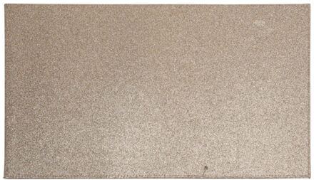 1x Rechthoekige glitter placemats/onderleggers bruin/goud 44 x 29 cm