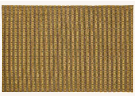 1x Rechthoekige placemats brons kunststof 45 x 30 cm - Placemats Bruin