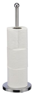 1x RVS wc/toiletrol houders 42 cm - Toiletrolhouders Zilverkleurig