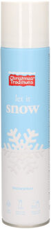 1x Sneeuwsprays/sneeuw spuitbussen 300 ml - Decoratiesneeuw Wit