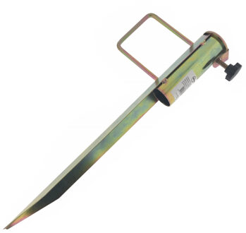 1x stuks parasolvoet / parasolstandaarden ijzer 45 cm - Parasolvoeten Multikleur