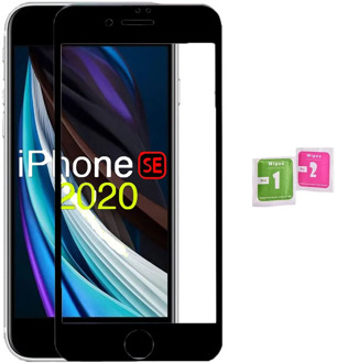 1x tempered glass for for APPLE IPHONE SE 2020 full screen Protector LCD