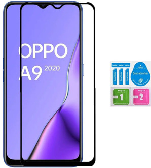 1x tempered glass for for OPPO A9 2020 full screen Protector LCD Kit