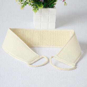 1X Unisex 70Cm X 8Cm Zachte Exfoliërende Loofah Back Strap Bad Douche Massage Spa Scrubber Spons Body Skin health Cleaning
