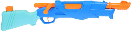 1x Waterpistolen/waterpistool blauw van 52 cm 212 ml kinderspeelgoed - Waterpistolen