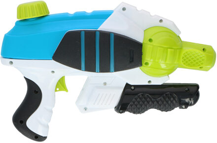 1x Waterpistool/waterpistolen 28 cm blauw