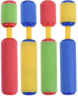 1x Waterpistool/waterpistolen van foam 15 cm