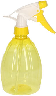 1x Waterspray plantensproeiers geel 500 ml - Plantenspuiten