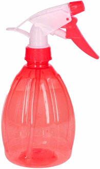 1x Waterspray plantensproeiers rood 500 ml - Plantenspuiten