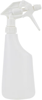 1x Waterverstuivers/watersproeiers transparant 0,6 liter inhoud - Plantenspuiten