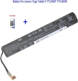 1X6200Mah L15D2K31 L15C2K31 Tablet Batterij Voor Lenovo Yoga 3-850M Yt3-850F YT3-850 YT3-850M YT3-850L + reparatie Gereedschap Kit met Tool