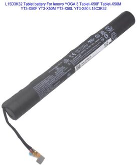 1X8400Mah L15D3K32 L15C3K32 Tablet Batterij Voor Lenovo Yoga 3 Tablet-X50F Tablet-X50M YT3-X50F YT3-X50M + Reparatie Gereedschap Kit zonder Tool