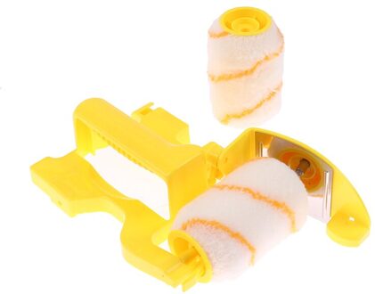 1xClean-Cut Verf Edger Roller Borstel Multifunctionele Roller Kwast Clean-Cut Verf Edger Muur Schilderen Roller Borstel Set
