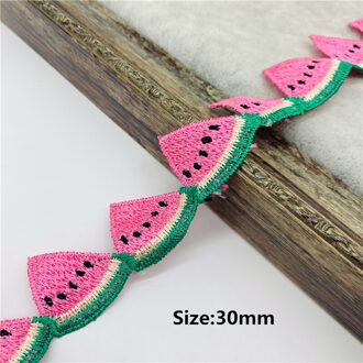 1Yard 40Mm Fruit Vormige Kant Trim Voor Breien Bruiloft Geborduurde Lint Diy Handgemaakte Patchwork Naaien Leveringen Ambachten 02