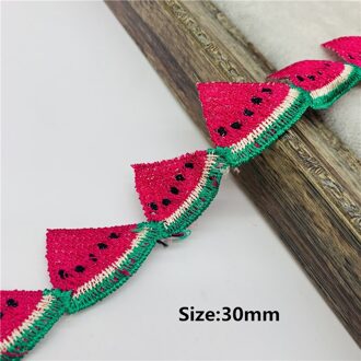 1Yard 40Mm Fruit Vormige Kant Trim Voor Breien Bruiloft Geborduurde Lint Diy Handgemaakte Patchwork Naaien Leveringen Ambachten 04